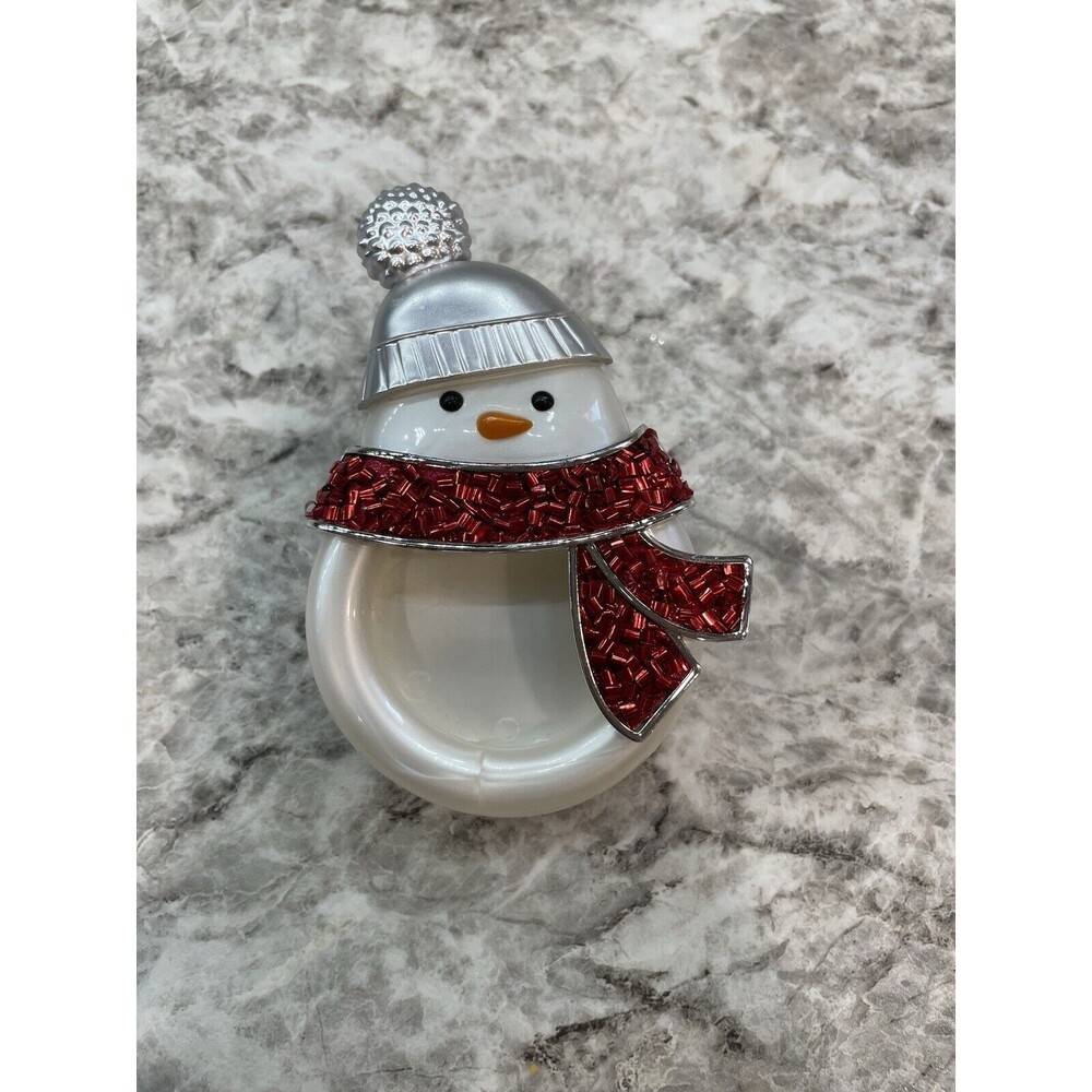 Bath And Body Works Snowman SCENTPORTABLE Holder Visor Clip Air Freshener